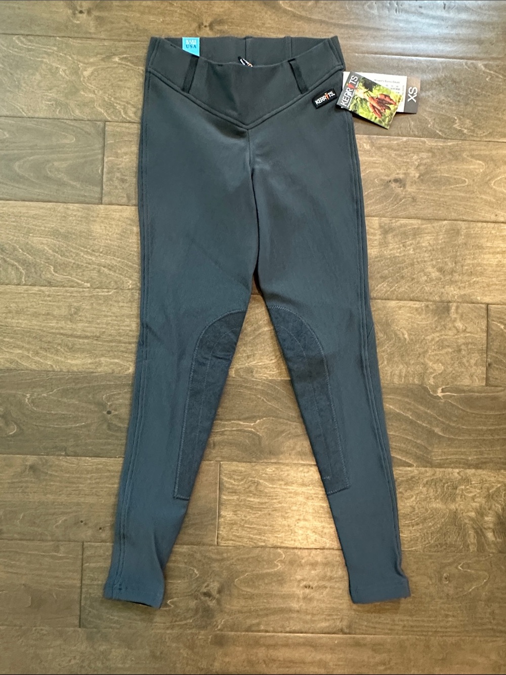 New Kerrits Microcord Knee Patch Breeches, Size XS.